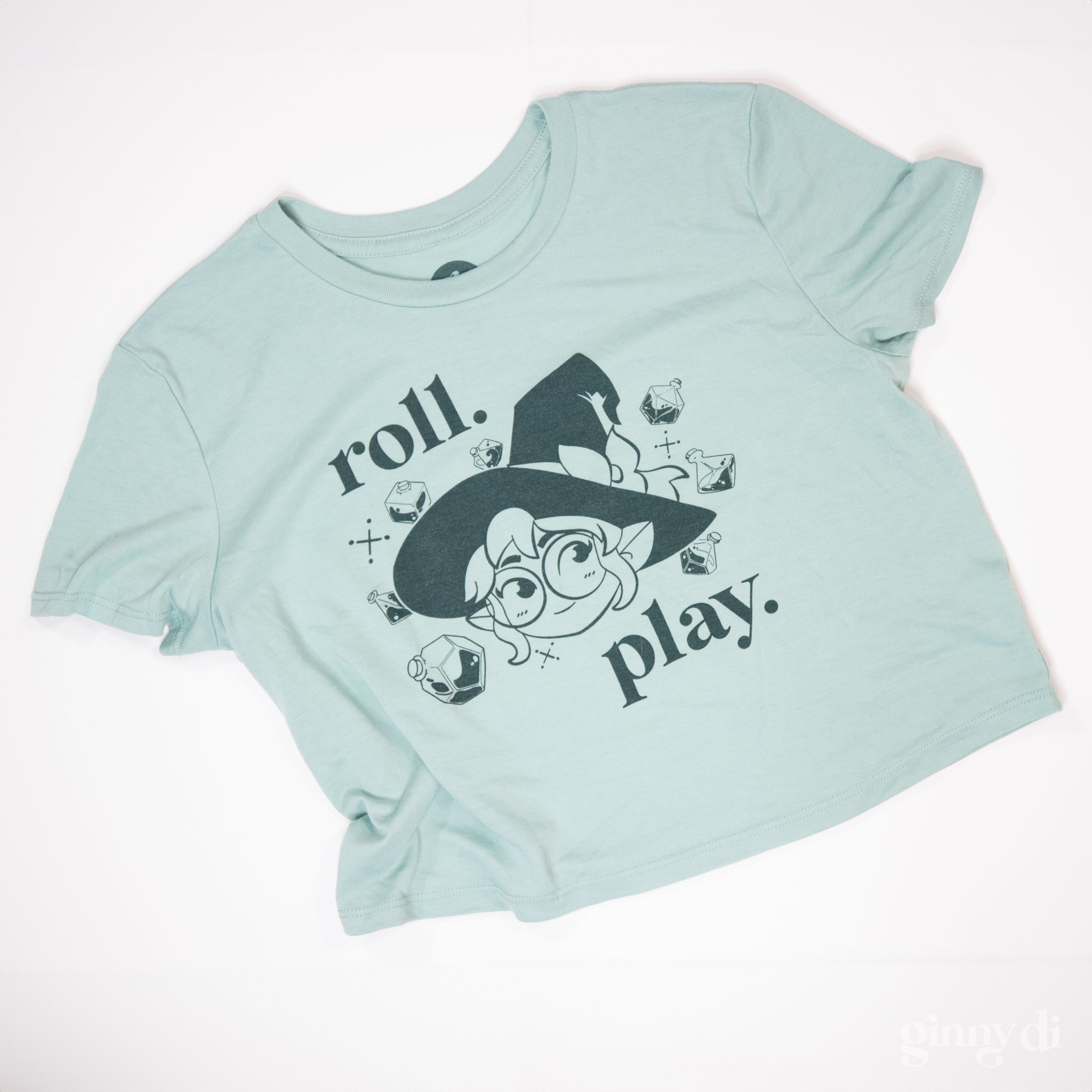 Roll/Play Crop Top– Ginny Di