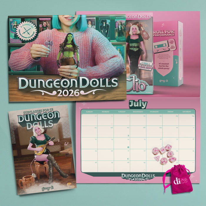 Dungeon Dolls 2026 Calendar – Deluxe Bundle