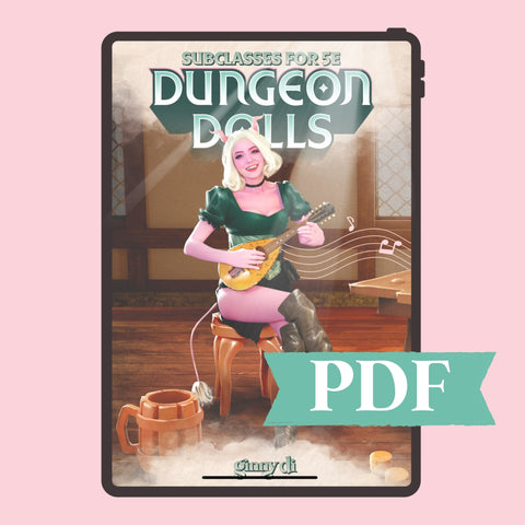 Dungeon Dolls Digital Calendar