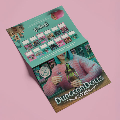 Dungeon Dolls 2026 Calendar